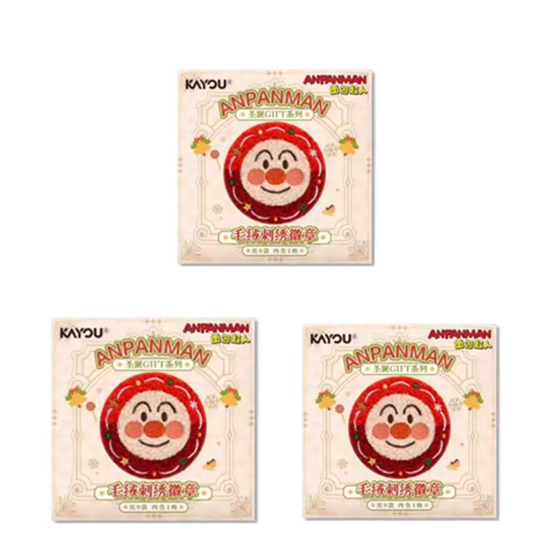 KAYOU Anpanman Christmas Gift Series Blind Box Christmas Doll Pendant Peripheral Doll Gifts Original
