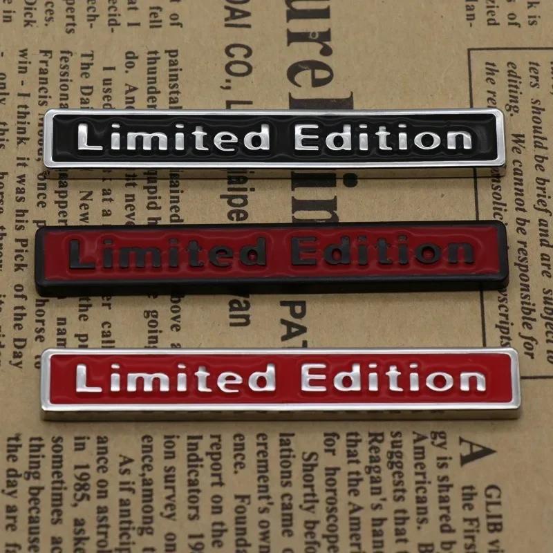Metal Limited Edition Badge 3D Sticker Car Styling Logo Decoration Exterior Decals Motorcycle body Stickers car Accessories