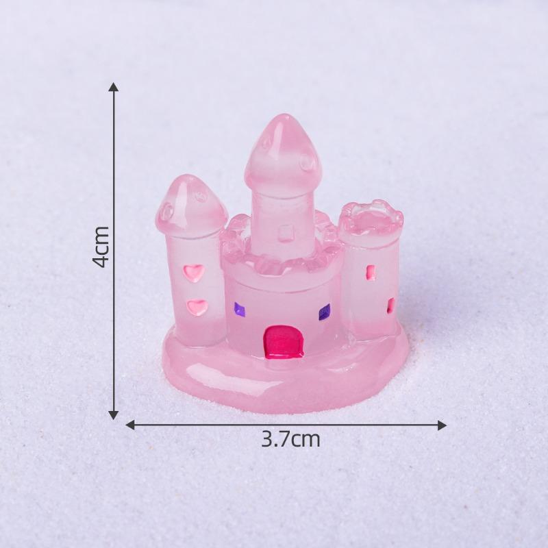 Dream Star Bright Moon Castle Small House Decorative AccessoriesMicro-landscape Small Ornaments