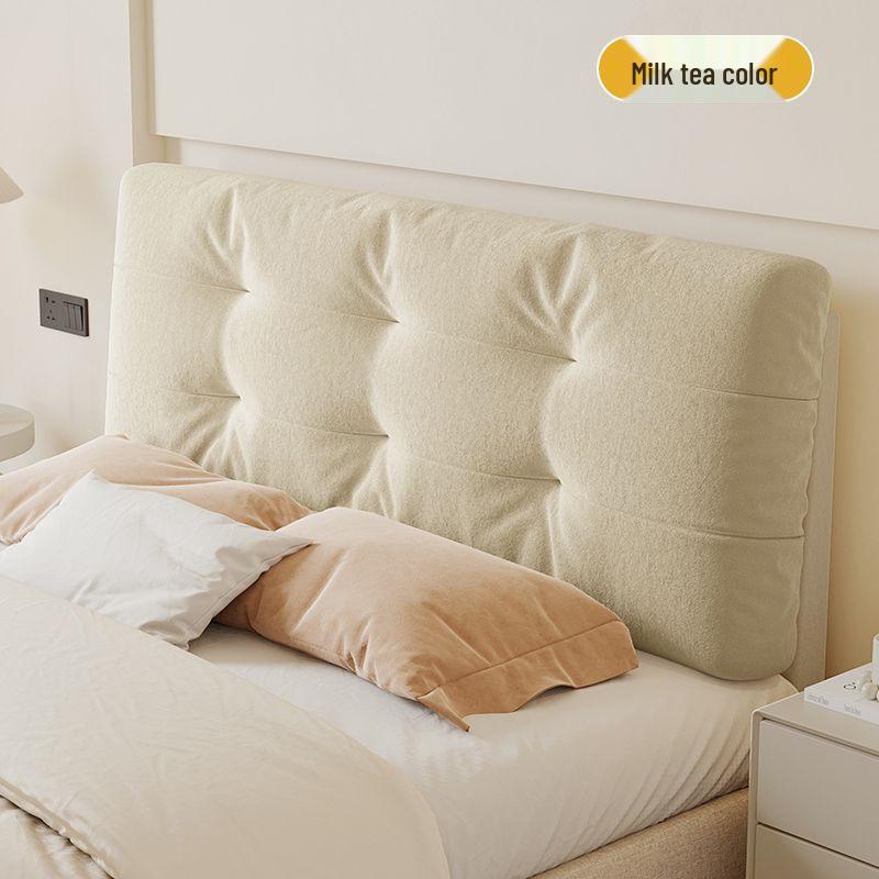 Washable Tatami Bedside Backrest Cushion with Lumbar Support