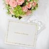 GraduationMall Certificate of Marriage 8.5"x 11" Diploma Cover Imprinted Padded Diploma Holder White