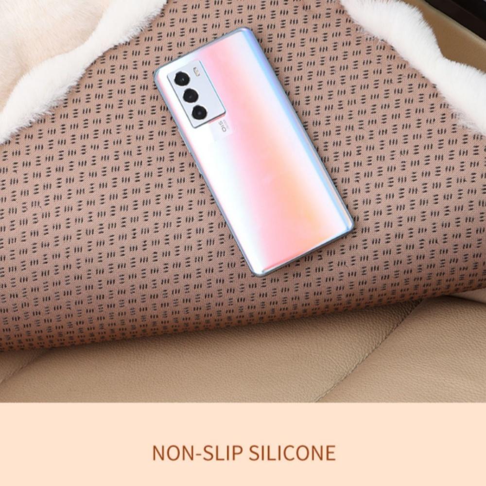 1 sztuka Poduszka na siedzenie samochodowe Uniwersalna Zimowa Gruba i Ciepła Pokrowiec na poduszkę siedzenia samochodowego z aksamitu bąbelkowego Akcesoria do wnętrza samochodu