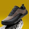 Fashion Vintage Style Casual Shoes Outdoor Leather Mens Sneakers Fashion Trend Sports Footwear Leisure Man Hiking Shoes Treking Footwear