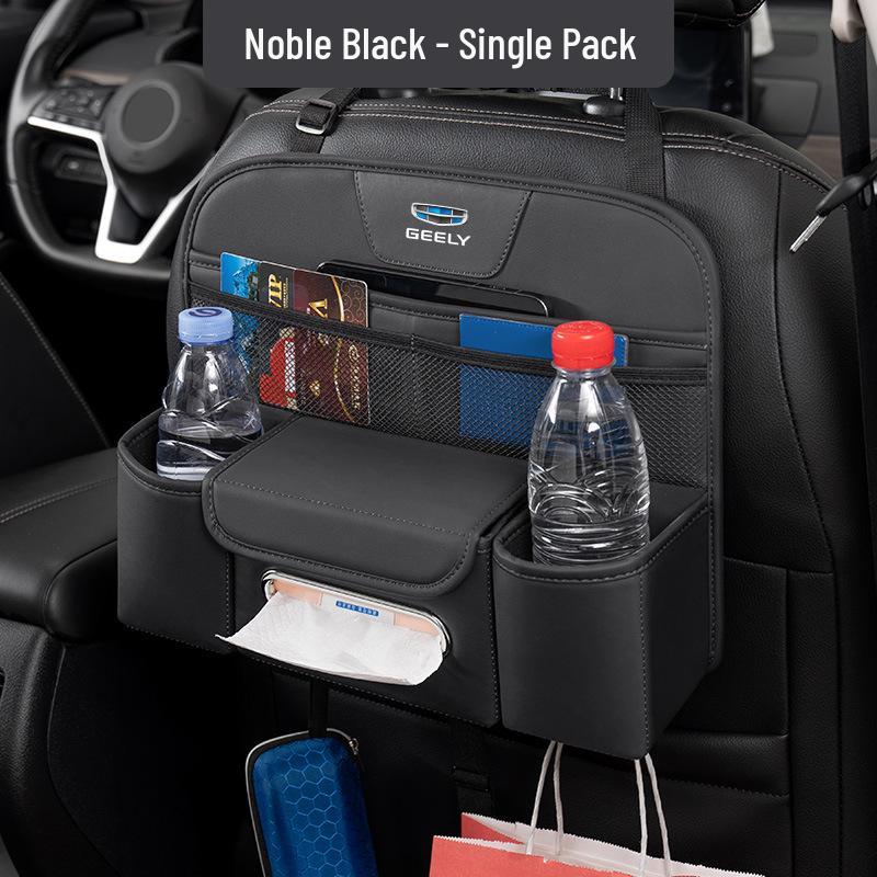 Compatible with Geely Xingyue, Binyue, Emgrand, Borui, Geometry ICON: Car Storage Bags and Seat Back Cup Holders.