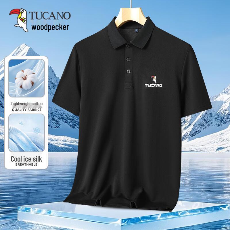 TUCANO Men s Breathable Short Sleeve Polo Shirt XL