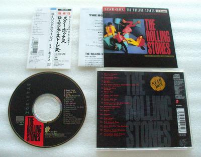 CD ROLLING STONES - Star Box: The Rolling Stones CSCS5115 CBS/Sony 1990 Japan Rock Used