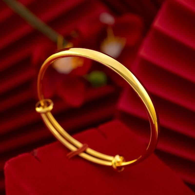 Glossy Push-pull Bracelet for Women, Light Luxury and High-end Jewelry, Dragon and Phoenix Bracelet