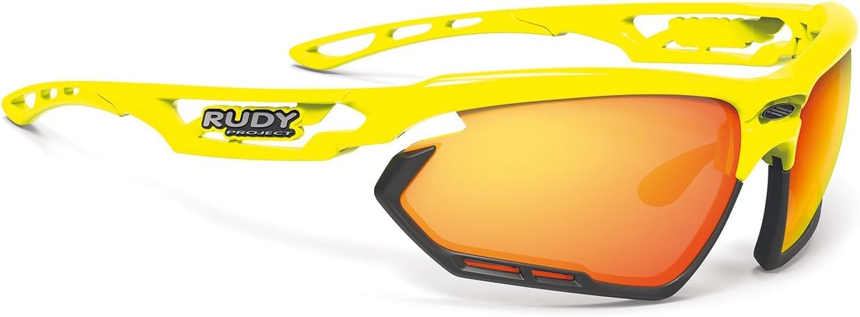 

RUDY PROJECT Photonic Yellow Full Gloss Frame with Orange Lenses Multi-Laser (0145SP4540760)