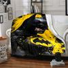 1 stuks Batman, Superhelden Deken Lichtgewicht Flanellen Plaid Voor Bank, Bed, Reizen, Kamperen, Woonkamer, Kantoor, Bank, Stoel, En Bed