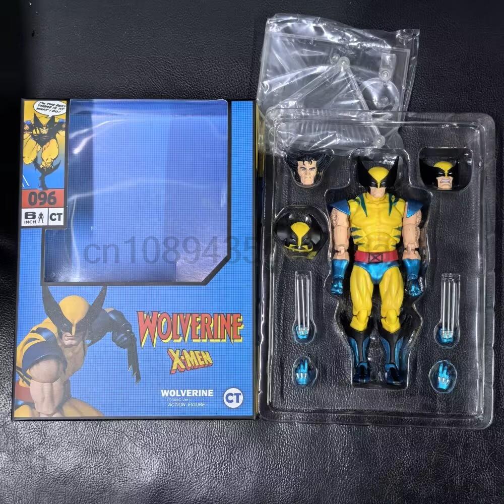 CT Toys Deadpool 3 Movie Figurine Wolverine Mafex 096 138 Brown Comic Ver X-Men Action Figure Statue Model Toys Cool Doll Gift