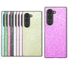 For Samsung Galaxy Z Fold6 5G Case Colored Glitter PU+PC Shockproof Phone Cover