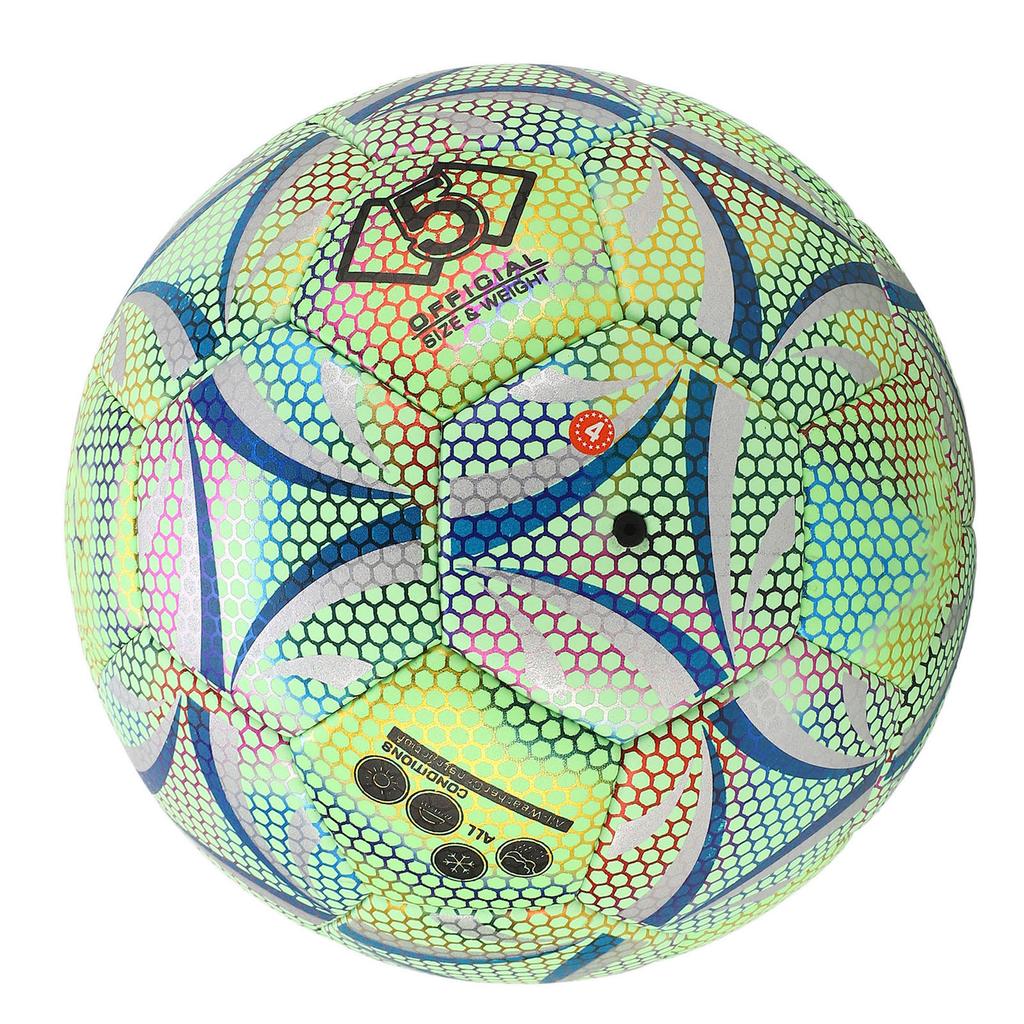 Glowing Soccer Ball Size 5 Wearproof Luminous Soccer Balls for Night Games Training Gifts