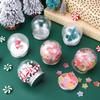 10pcs Snow Globe Water Globes Screw Off Caps Empty Snow Globe Making Props Diy Craft Props Christmas Display Favor Gifts 150ml