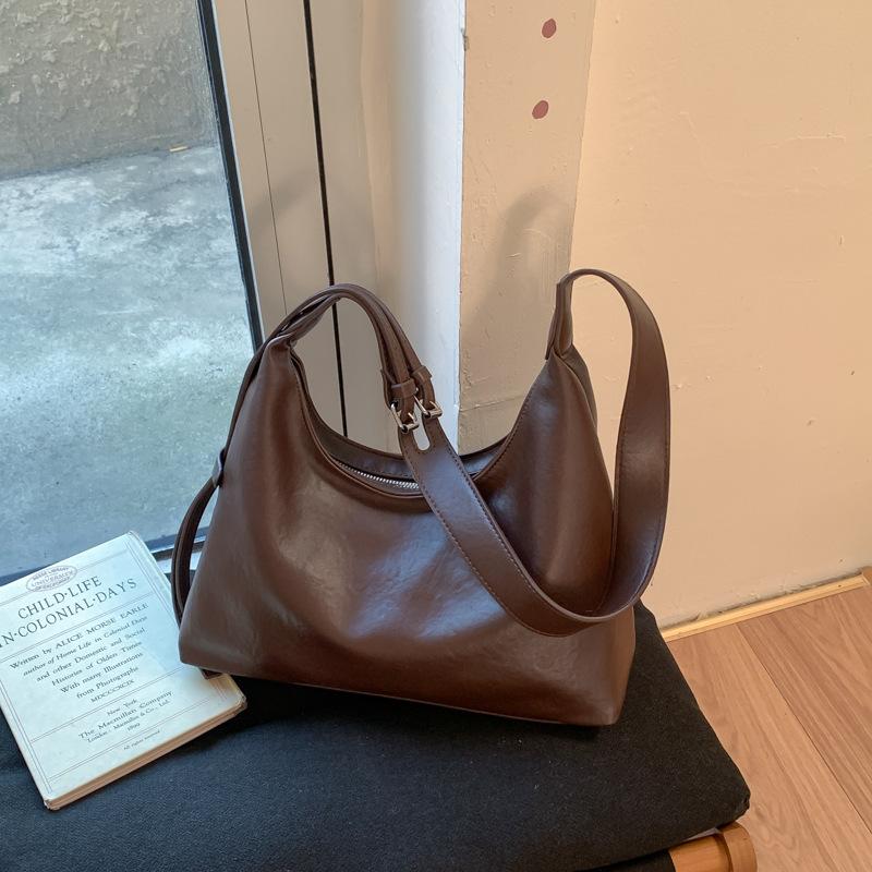 

High-End Lazy Style Bag For Women 2026 New Simple Versatile Shoulder Crossbody Bag Large Capacity Underarm Bags Daily Shopping