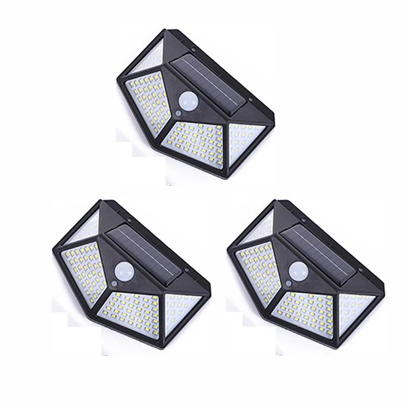 Hot Selling Solar Human Body Induction Wall Lamp Outdoor Garden Courtyard Lamp New Rural Area Outdoor Wall Landscape LED Lamp