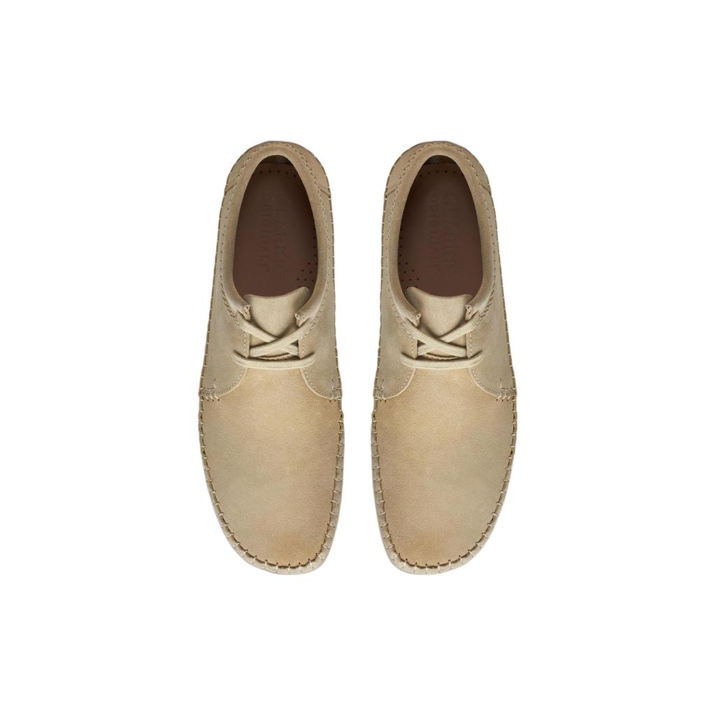 Clarks Chaussures Décontractées Polyvalentes Minimalistes en Daim Chaussures Homme Marron 26172183