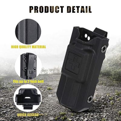 Tactical CAT Tourniquet MOLLE Pouch - EMT Emergency Quick Draw Storage.