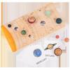 Cross-Border Solar System Wooden Puzzle - Planet Board for Early Education
