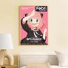 Anime Spy X Family Anya Selbstklebendes Kunstposter Weißpapierdrucke Poster Kunstwerk Heimdeko