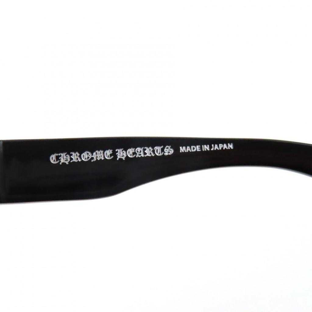 Tolle CHROME HEARTS Brille PETER ARNELL schwarz Herren Gebraucht