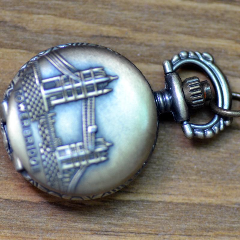 Retro Pocket Watch Men's and Women's Necklace Watch