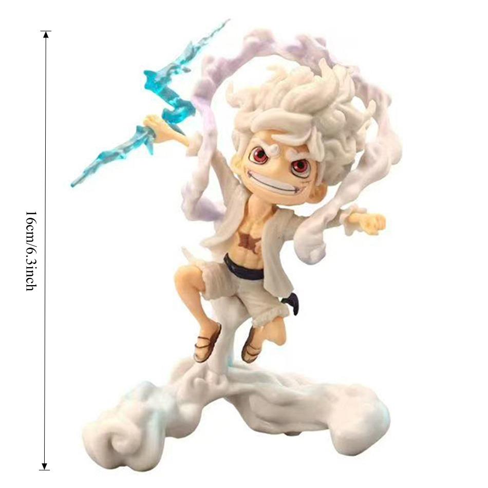 Hot 6Pcs One Piece Monkey D. Luffy Nami Usopp Sanji Chopper Roronoa Zoro Pvc Action Figures Model Dolls Toys Children'S Gifts