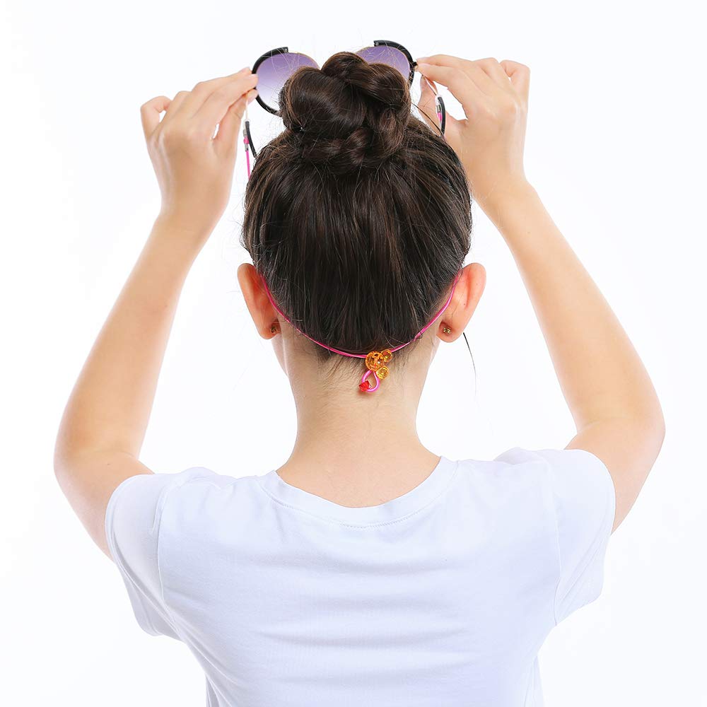 HALF CRESCEN Eyeglass Straps Kids Eyeglass Straps Sunglasses Retainers for Boys and Girls Kids' (12-Piece Set)