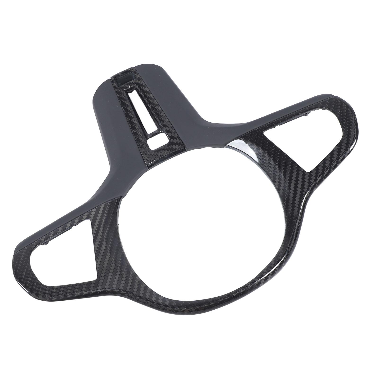Steering Wheel Frame Trim Cover Carbon Fiber Protective Steering Wheel Trim Sticker for X3M X4M X5M X6M With Heating