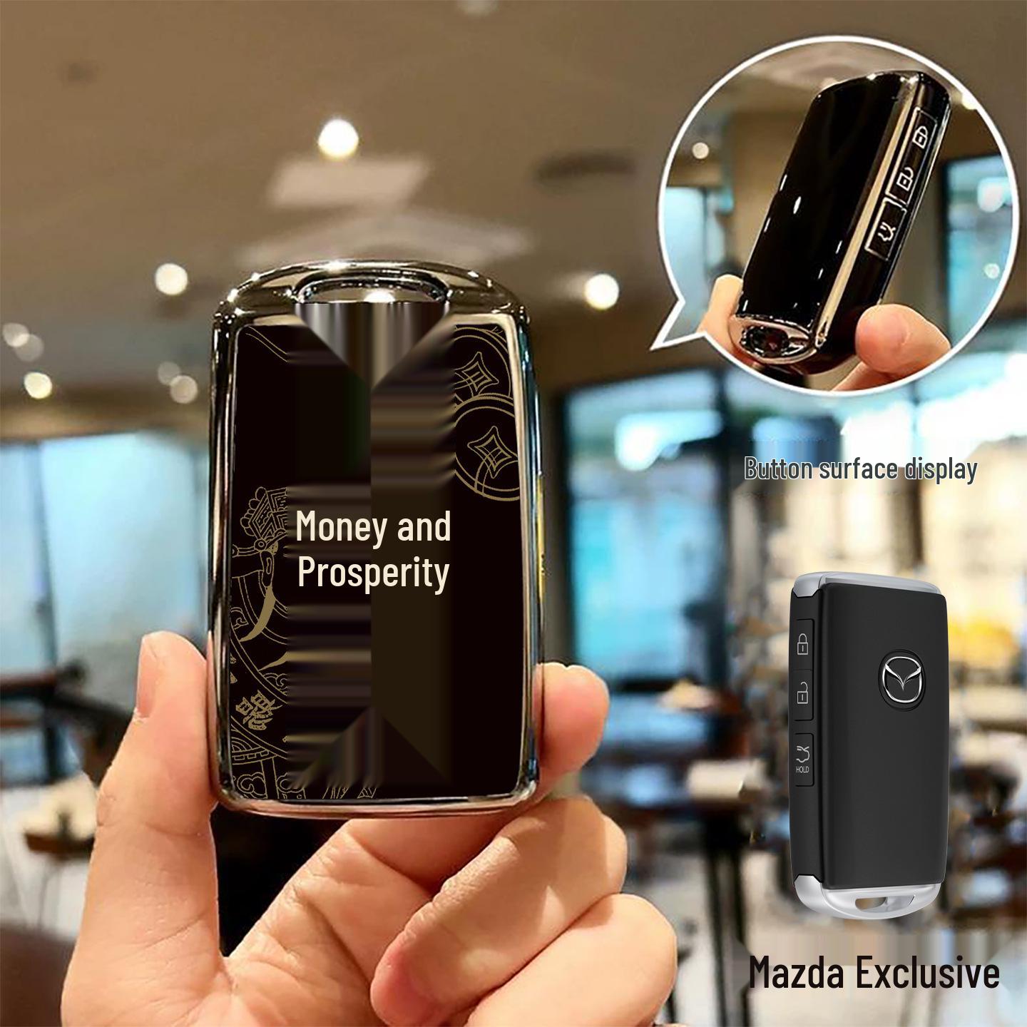 Mazda Key Cover for CX4, CX5, 6, Atenza, CX30, CX3, Mazda3 Axela.