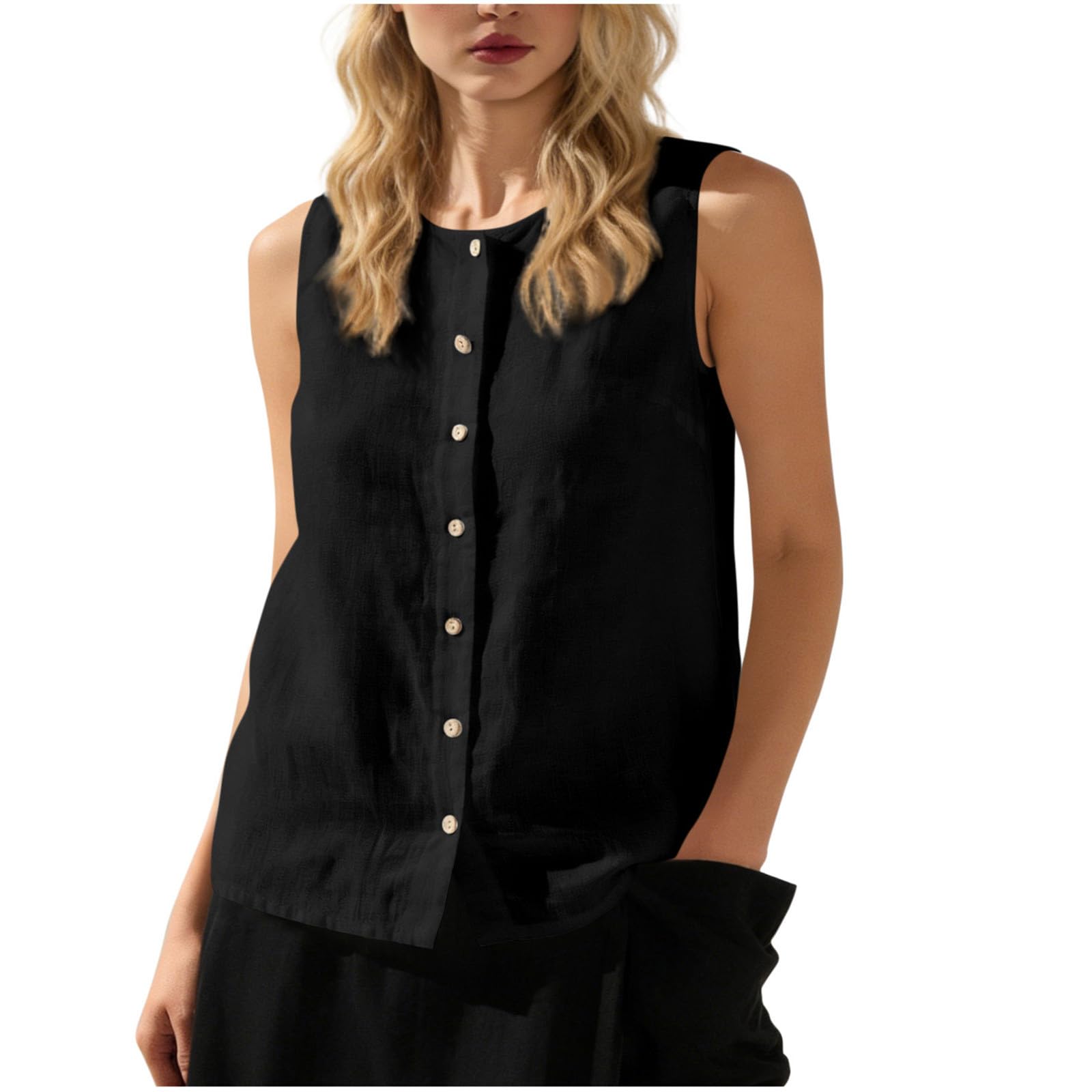 

Модный повседневный женский пуловер L чёрный