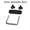 4pcs Car Roof Mounting Rack Clip Cover With Easy Installation For Secure Luggage Storage