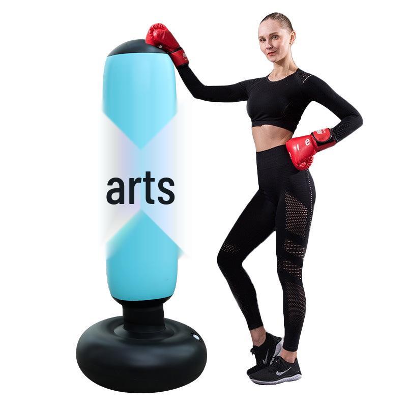 Kids & Adults Inflatable PVC Punching Bag - Fitness & Relaxation Toy