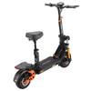 TWOFISH V5 MAX Electric Scooter with Seat, 800W Motor, 48V 18Ah Battery, Front 11 Inch & Rear 10 Inch Tires