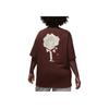 New Jordan Set in Sleeve T Shirt Women's Coffee Asia Version FB2641-227