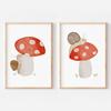 Boho Bear Fox Bee Tree Flowers Mushroom Nursery Posters Wall Art Print Canvas Painting Baby Kids Room Home Decoration Pictures
