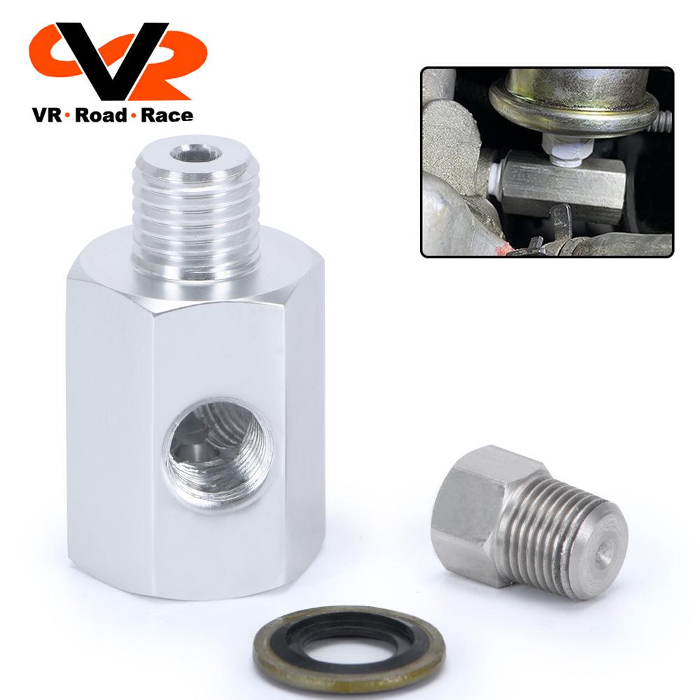 Aluminum Alloy Quick Hydraulic Oil Pressure Gauge Connector for BMW 3 Series E30 E36