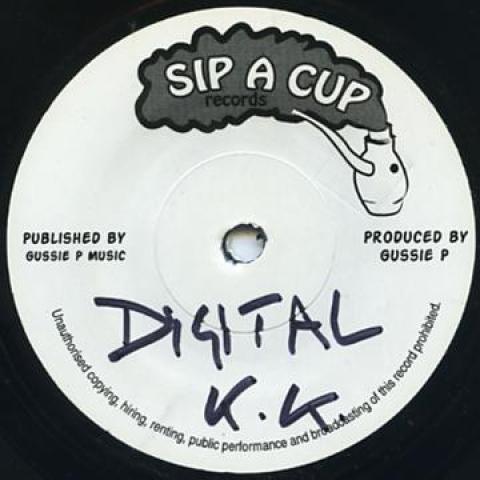 

7inch Record KING KONG - Digital We Digital SIP7018 Sip A Cup 1987 UK Reggae, Ska & Dub Used