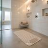 Premium Non Slip Shower Mat with Suction Cups High Quality Durable Waterproof Bathroom Floor Rug Advanced Anti Skid PVC Bath Mat
