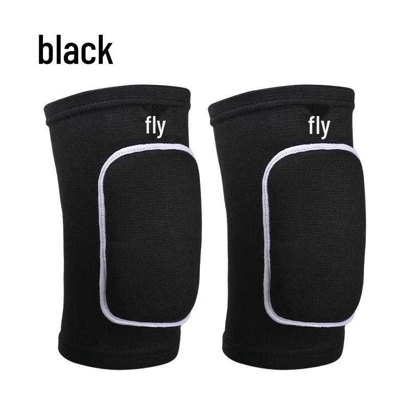 

Утолщенные губчатые наколенники для танцев, катания на коньках, волейбола – Защита от столкновений для детей и взрослых M чёрный