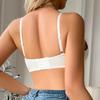Deep V Floral Lace Push-Up Bra