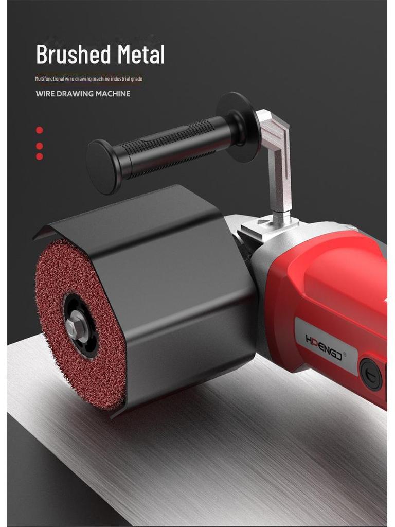 Hengpeng Eight-Speed Industrial High-Power Wire Drawing and Grinding Machine