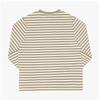 MaiSon KitSune Bold Fox Head Patch Stripe Men S Long Sleeve Tee Pm00122kj0044