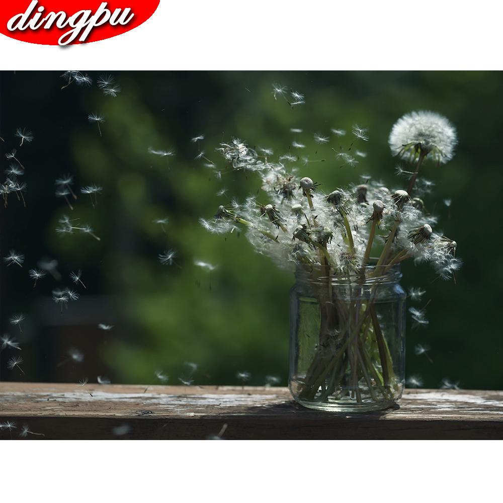 5D DIY diamant schilderij volledige ronde klaproos bloem kit diamant borduurwerk mozaïek decoraties thuis