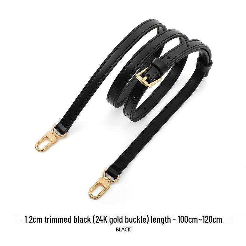 A-53 Two-Layer Cowhide Adjustable Wide Shoulder Strap for L Bag or Replacement
