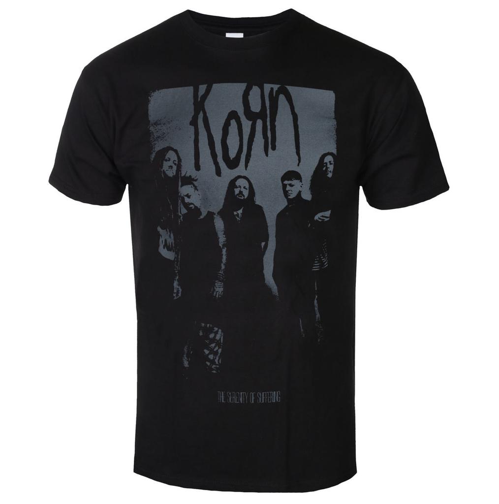 New Arrival Korn Rock Band Short Sleeved Round Neck Y2k Tshirt Men Clothing New in Top Tees Mens TShirt Camisetas 2026 New