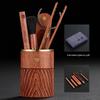 Hanyou Solid Rosewood Six Gentlemen Tea Set Accessories