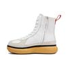 Delecity Boot White Fiery Red Unisex Sneakers 1183C158-100