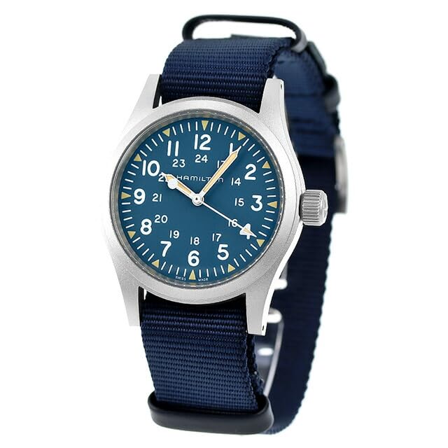 

HAMILTON Khaki Field Mechanical Manual Winding Watch H69439940 [Hamilton] Men s Women s [Item] синій