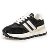 Soft leather dad shoes women's 2025 autumn new thick-soled casual height-increasing Forrest Gump shoes lightweight and versatile women's sneakers