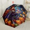 Magical Cosmic Meditation Outdoor Automatic Umbrella Compact 8-Rib Lightweight Sturdy Construction All-Season Umbrella for Travel Fashion Lovers